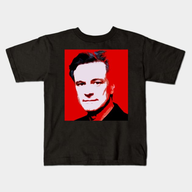 colin firth Kids T-Shirt by oryan80